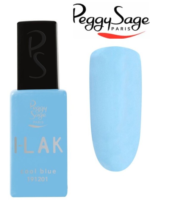 PEGGY SAGE- SMALTO SEMIPERMANENTE I-LAK , Cool Blue 191201